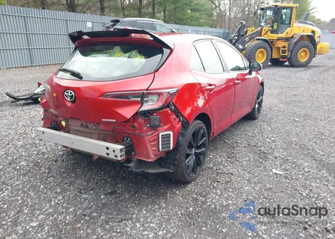 2021 Toyota Corolla Se from USA, damaged, VIN JTND4MBE0M3108964